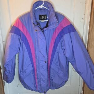 Purple and Pink Ski Jacket